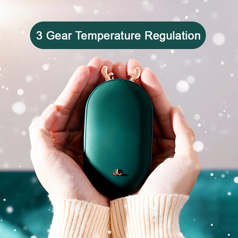 NewHandWarmerUSBRechargeableHeaterPortableMiniHandWarmer