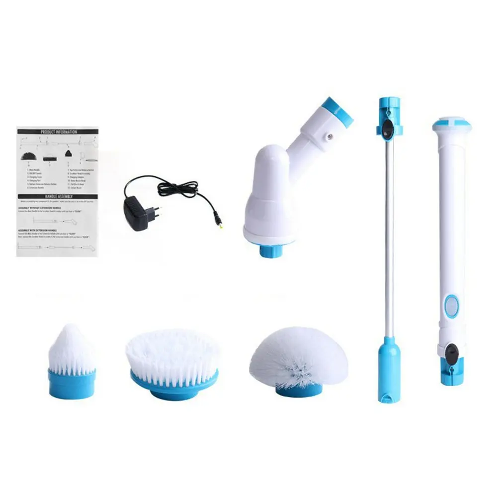 Household Electric Brush Bathroom Cleaning Tools Home Brushes Spin