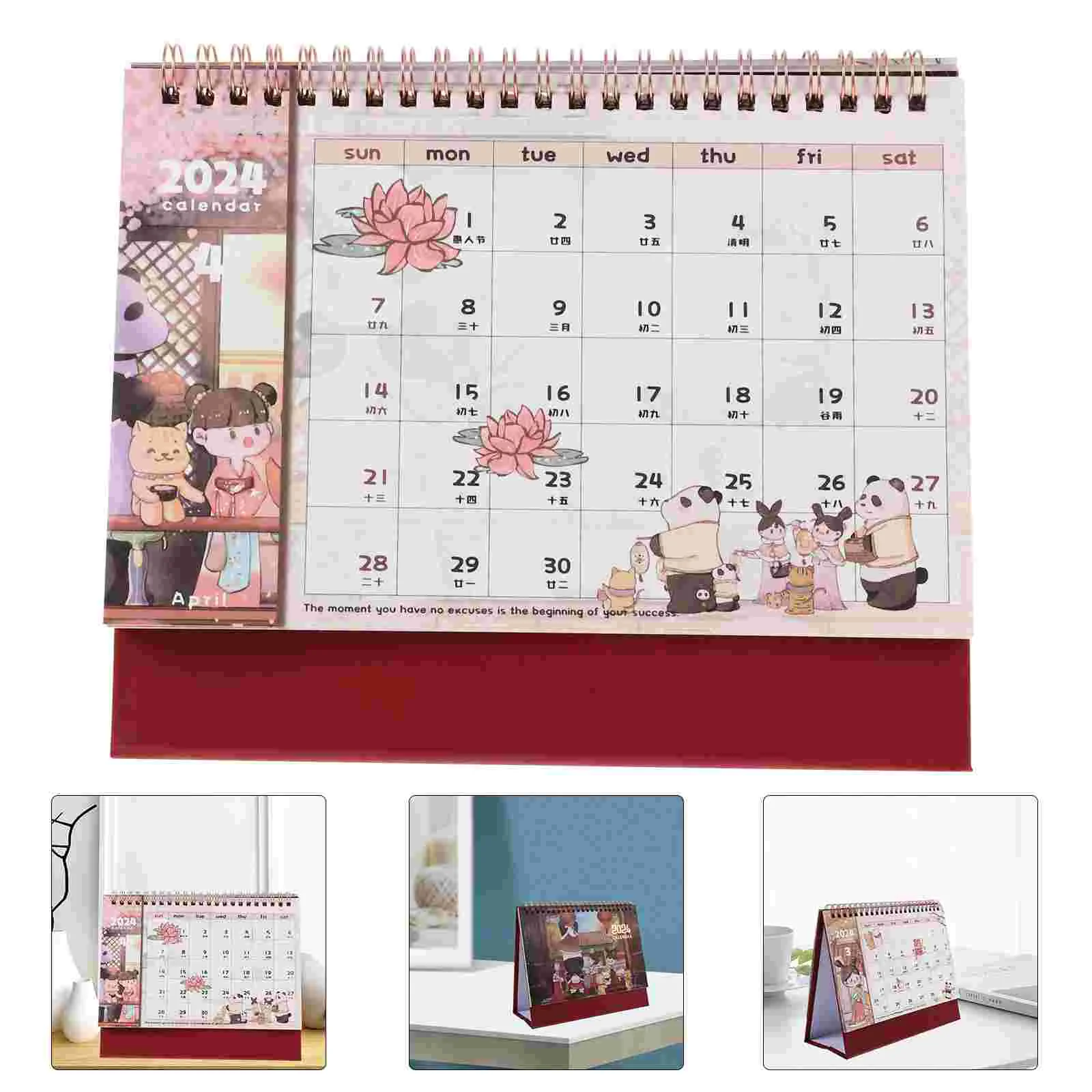 

Folding Calendar Desk Decor Desktop Calendar Decorative Calendar Calendar Daily Schedule For Home Office School