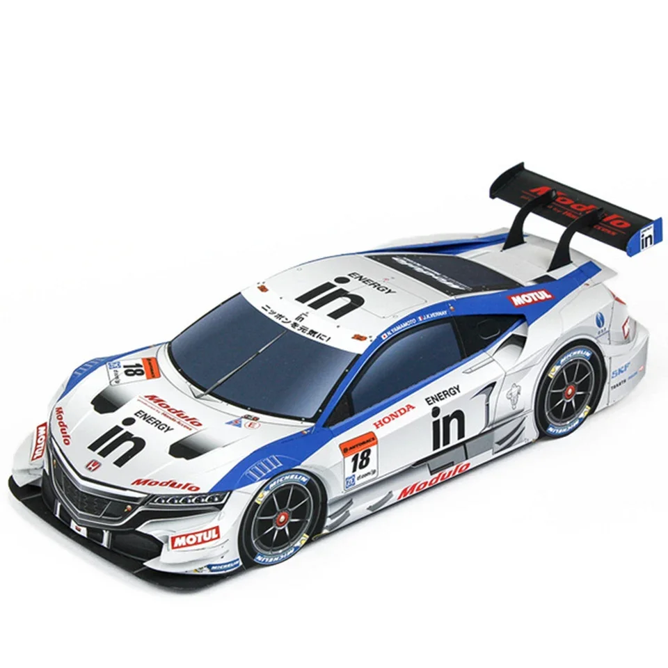 Hot demand】 WRC 2014 NSX CONCEPT-GT 1:24 Paper Model Car, Dakar
