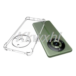 Premium Soft TPU Protective Back Cover for Realme Narzo 60 Pro (Clear)