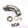 New O2 Oxygen Sensor Extension J Style Bend Universal Hydrogen Spacer M18 X 1.5 Connector Restrictor Adjustable Gas Flow Inserts 1