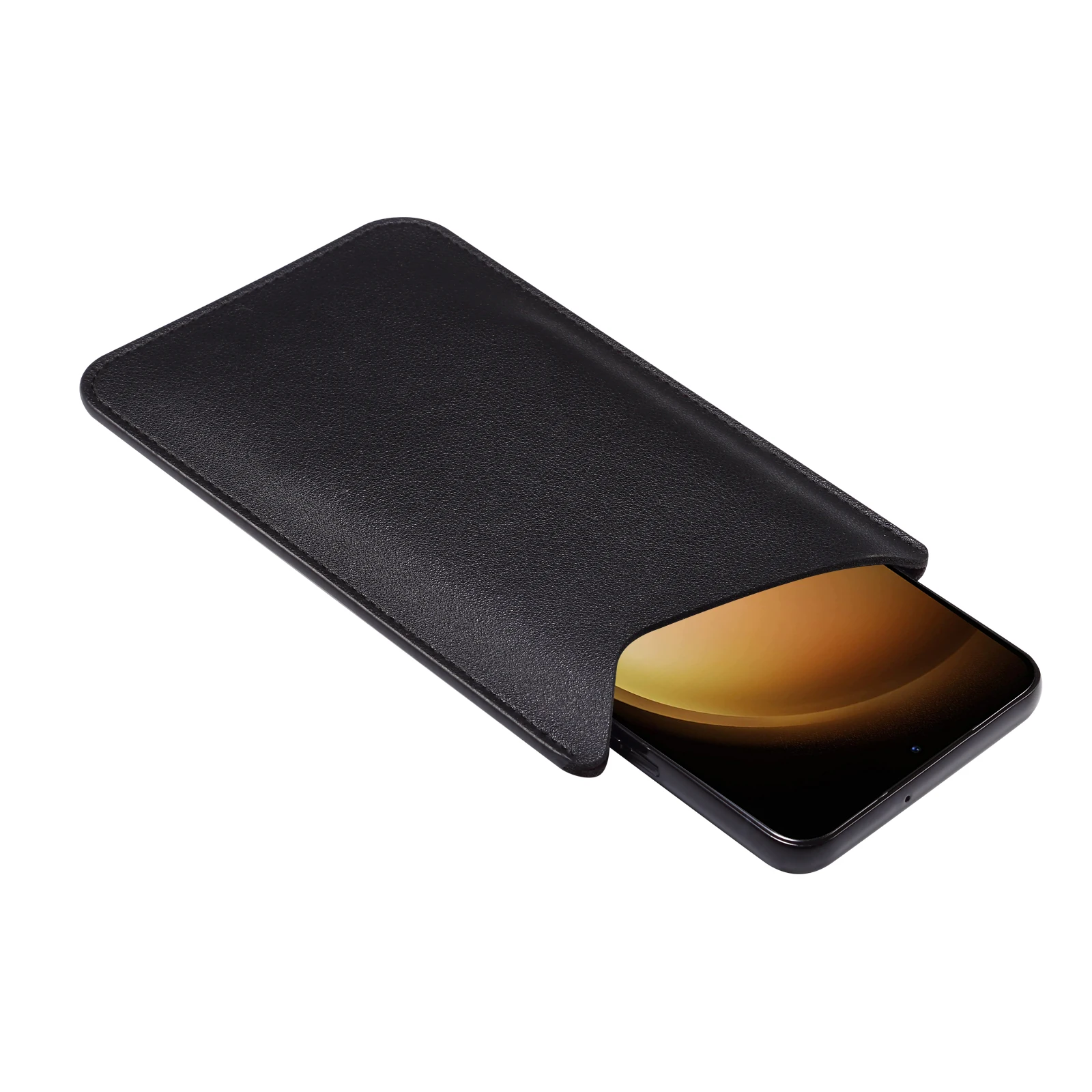 Leather Sleeve Phone Case Cover Bag