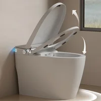 Smart Toilet, Automatic Intelligent WC Mode Bidet, S Trap, Modern Sanitary Ware, Auto Open Flush, with Remote 3