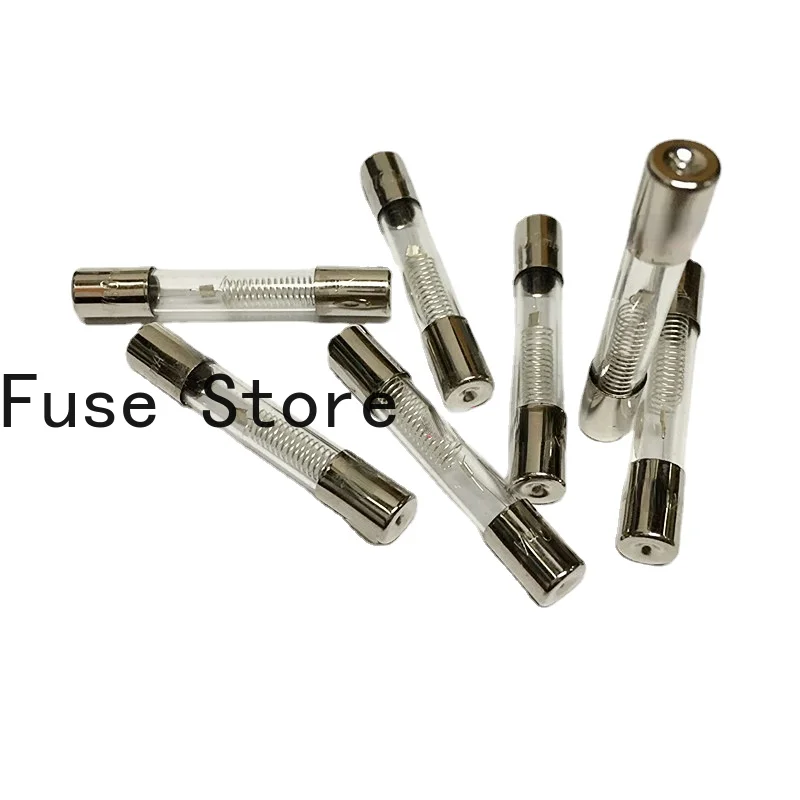 

10PCS Special Fuse Tube For Microwave Oven, High-pressure Glass 6 * 40MM 0.9A 900MA 5KV