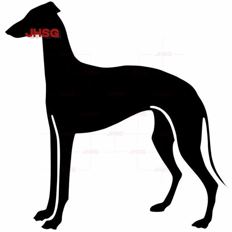 

Greyhound Car Sticker Sunscreen Sticker Customized Laptop Suitcase Truck Motorcycle Accessories Car PVC