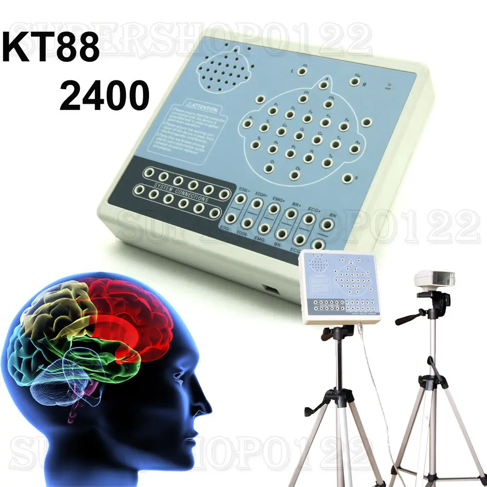 CONTEC KT88-2400 24-Channel Portable Digital EEG Brain Mapping Scanner