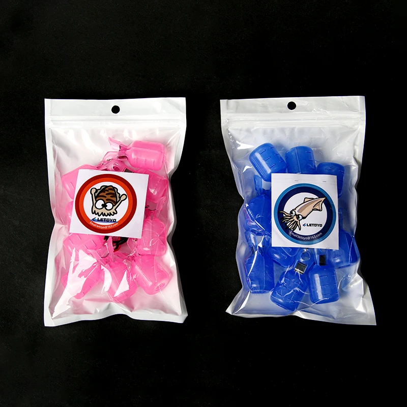 Fishing Hook 9pcs Squid Jig Hook Cover Safety Caps Umbrella Accessories