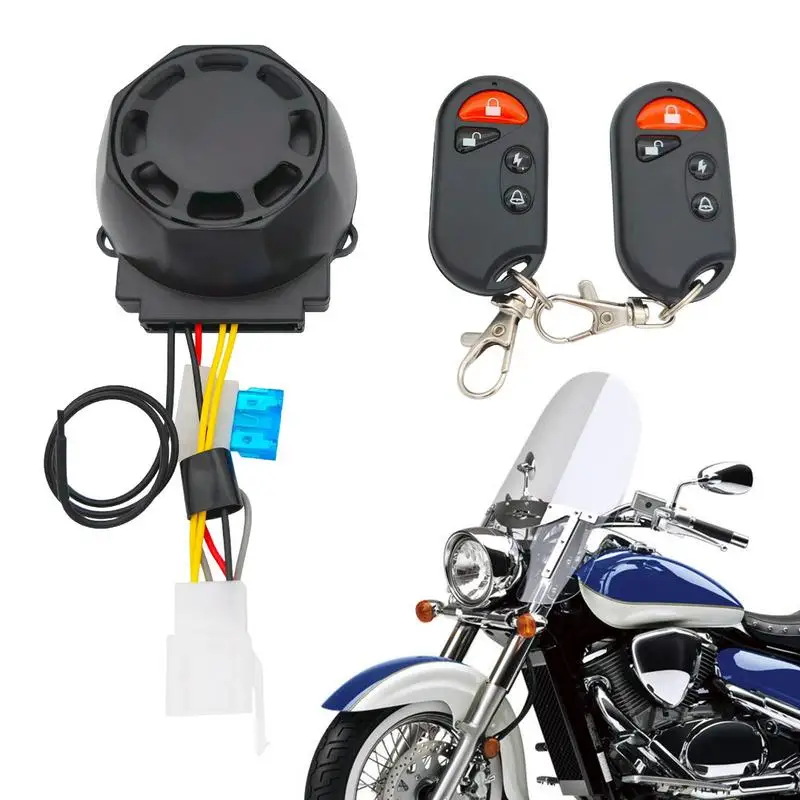 motorcycle Anti-Theft Safety Alarm System Bike smart alarms two-way remote control keychain with engine start motorcycle access for control 4 remote control sr250 system control oled lcd screen display replacement parts