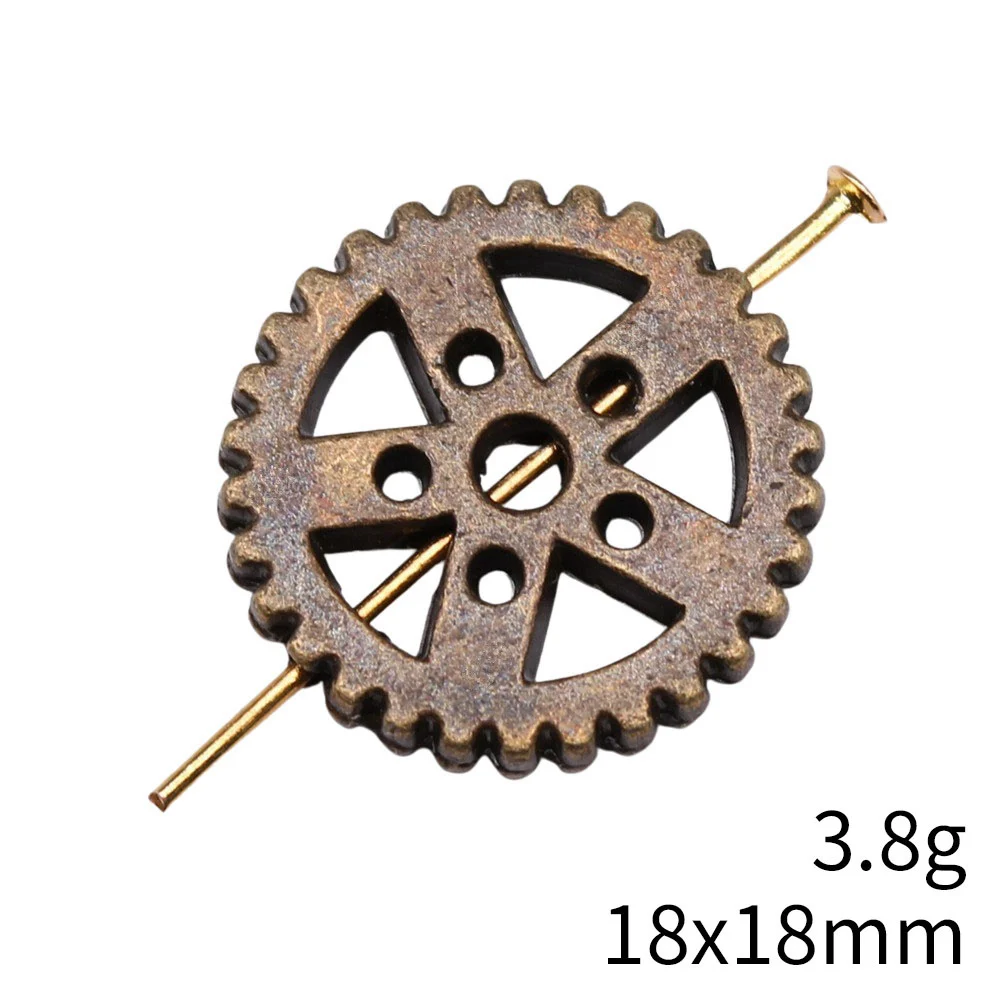 생일 선물 참 펜던트 기어 Steampunk 사이버 펑크 가방 참 팔찌 펜던트