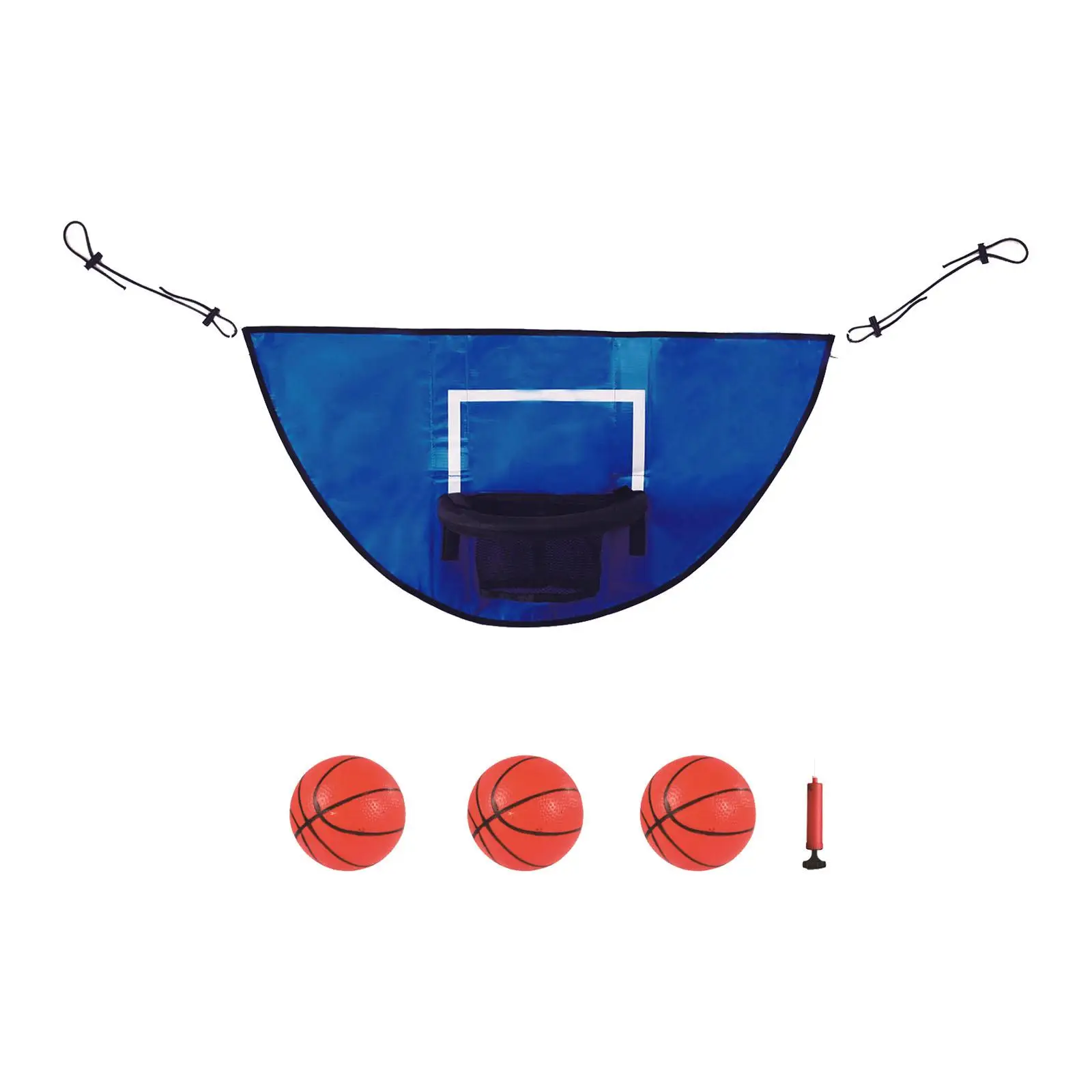 

Trampoline Basketball Hoop including Small Basketball Waterproof Materials Mini