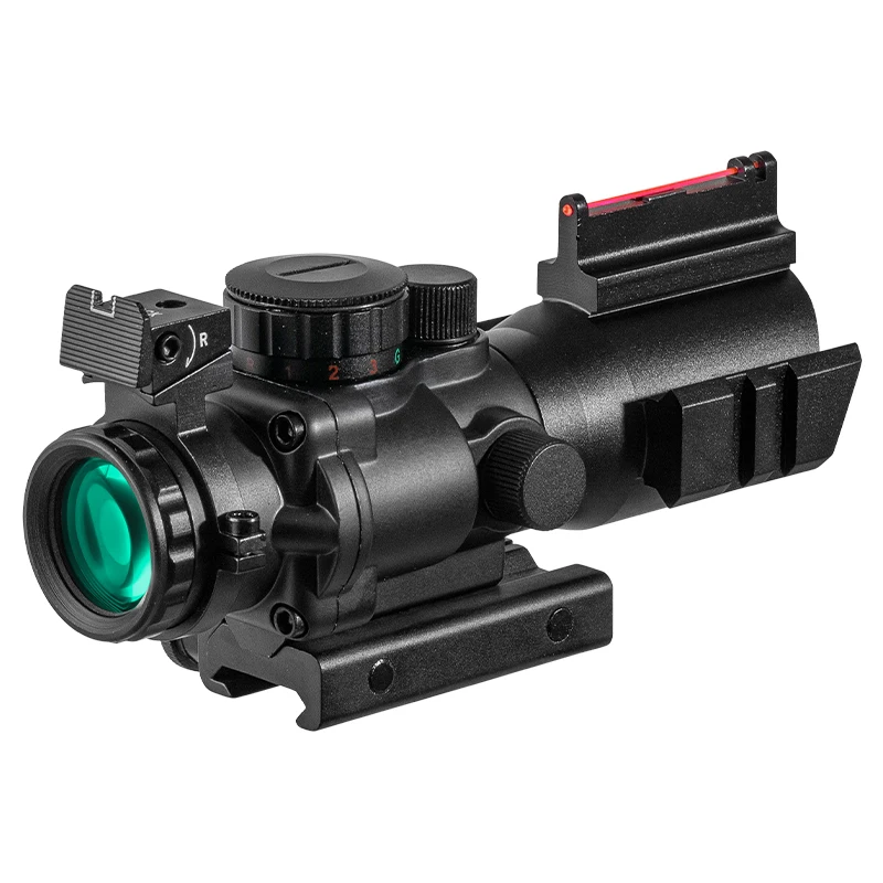 4x32 riflescope 20mm dovetail reflex optics scope tactical sight for hunting gun rifle airsoft sniper magnifier red dot sight tactical magnifier scope rifle scope