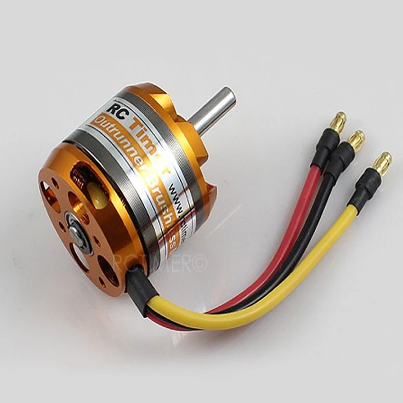 RCTimer BC3548-6 790KV ブラシレス モーター (Shaft 5.0mm)★ホビーショップ青空★ Rctimer A3548⁄4 1100KV Outrunner ブラシレス モーター (Shaft 4.0mm