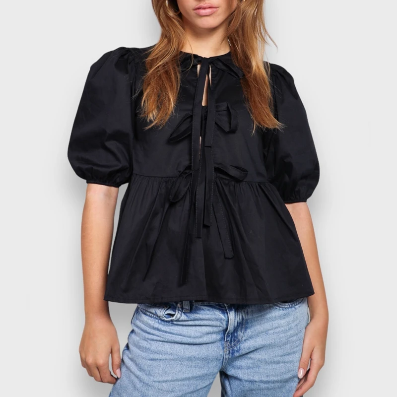 Ophelia Blouse Black