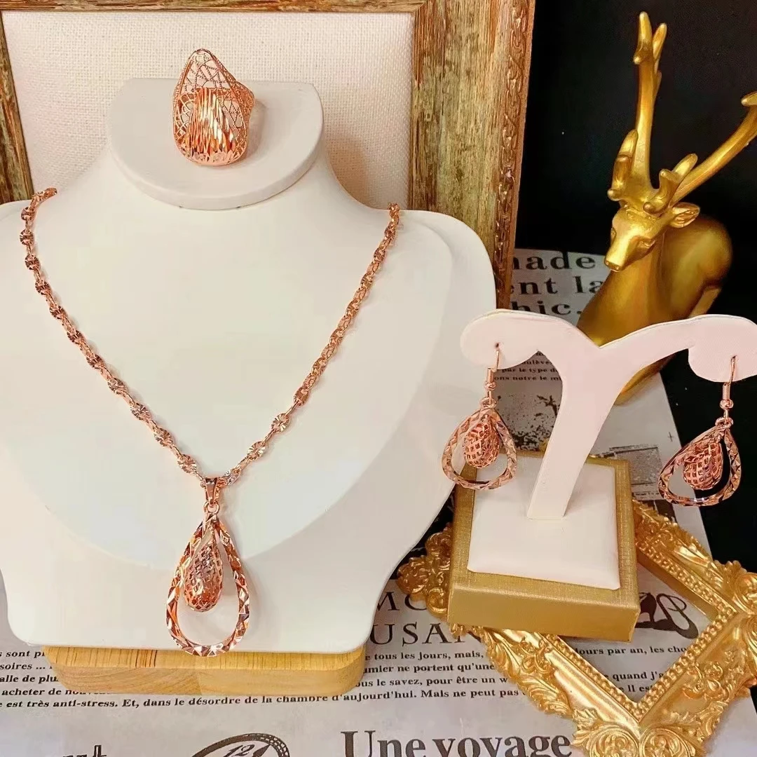 

New Necklace Earrings Women's Jewelry Set DD10125