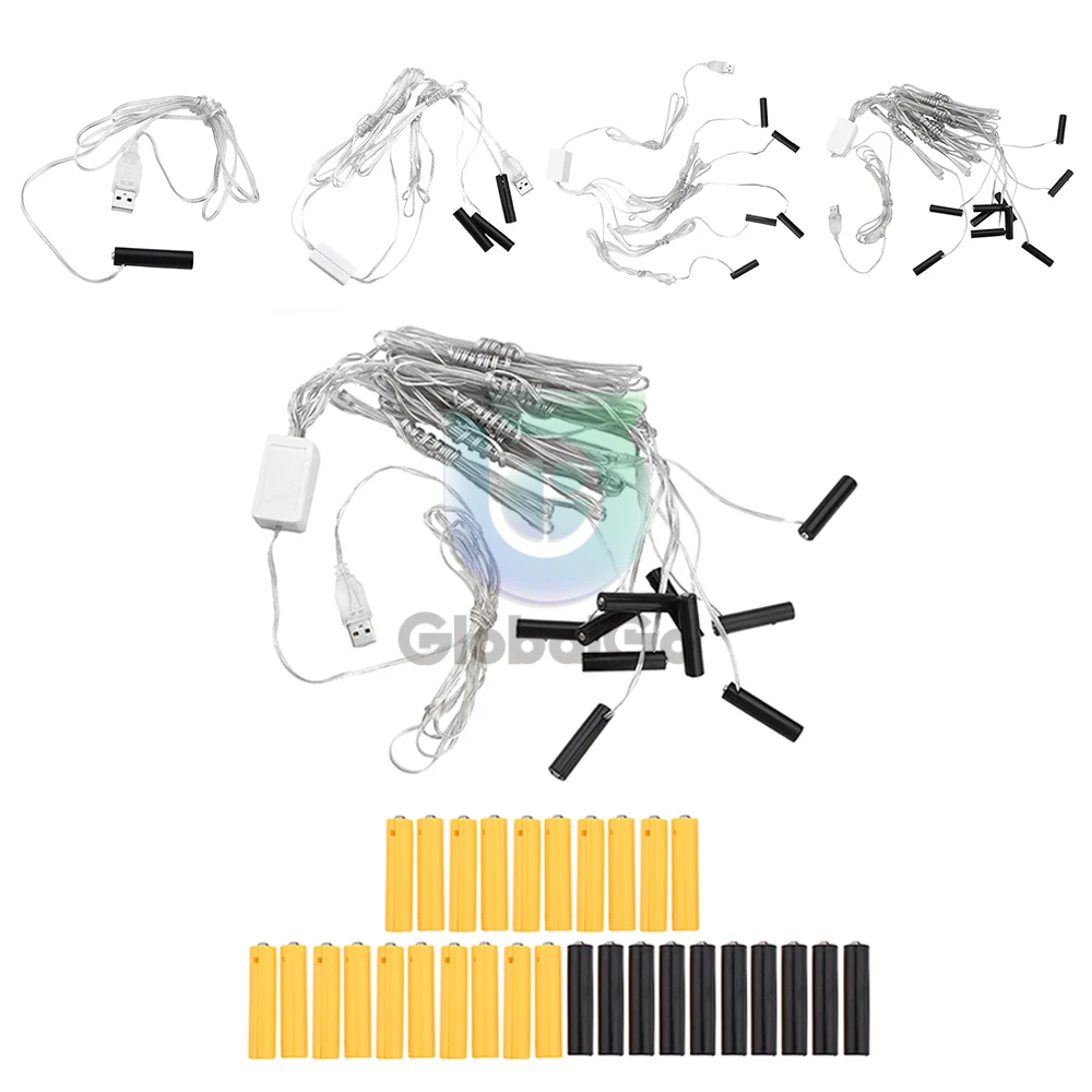 USB AAA batterie Eliminators Set remplacement AAA piles adaptateur d'alimentation pour jouet ￩lectrique LED lumi￨re