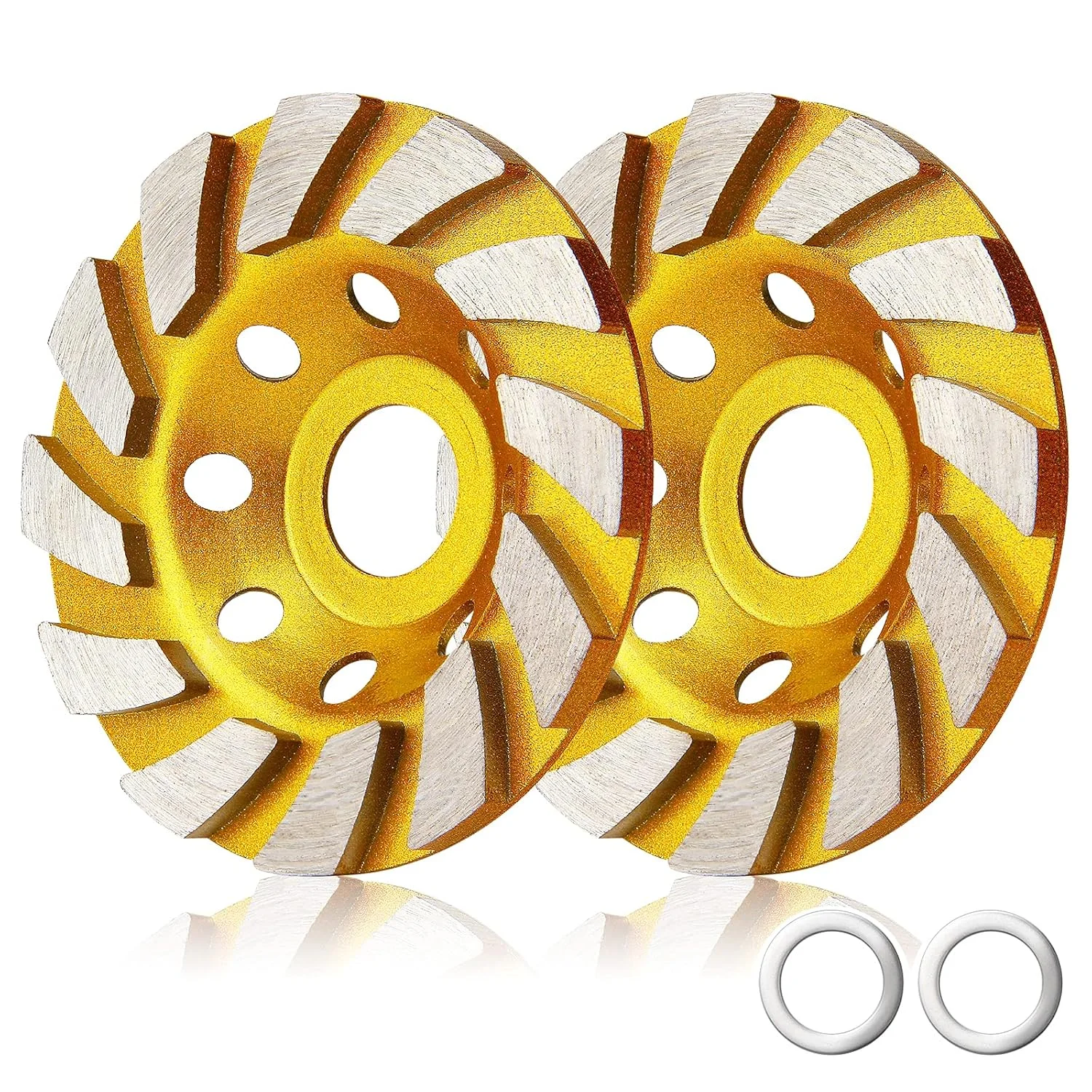 100mm Concrete Turbo Diamond Grinding Cup Wheel 12 Segs Heavy Duty Angle Grinder Wheels For Angle Grinder grinding disc,abrasive wheel,grinding wheel