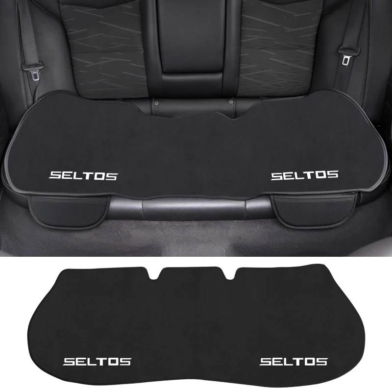 Car Seat Cushion Non Slip Cover Ice silk Velvet Plush For Kia Seltos