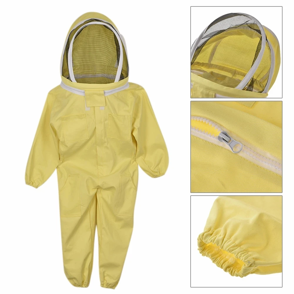 Apiculture Children Anti-bee Suit Breathable Suit for Kids Beekeeping Practice Kid Beekeeping Clothing Tools beekeeping suit beekeeping clothing