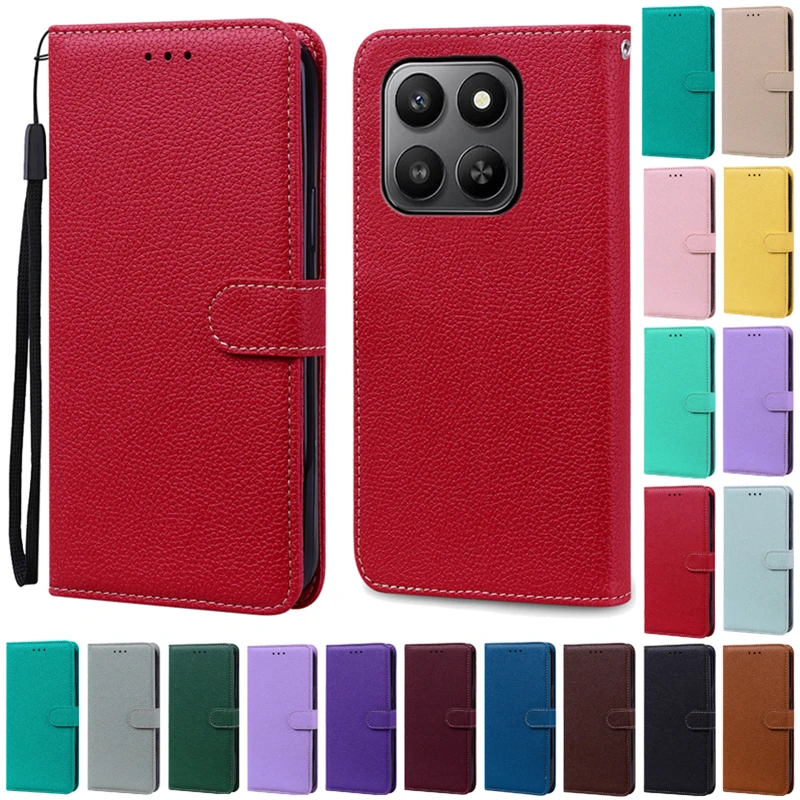 Leather Flip Wallet Case