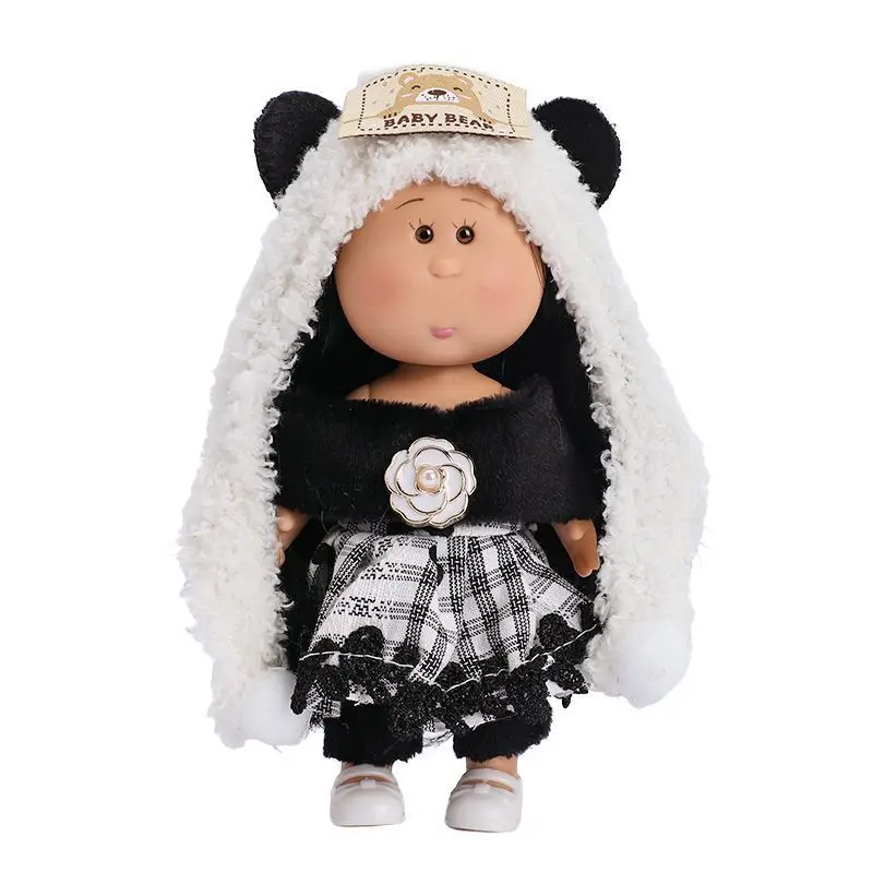 14cm 미니 감자 인형 및 의류 3D 시뮬레이션 눈 움직임 관절 힌지 장난감