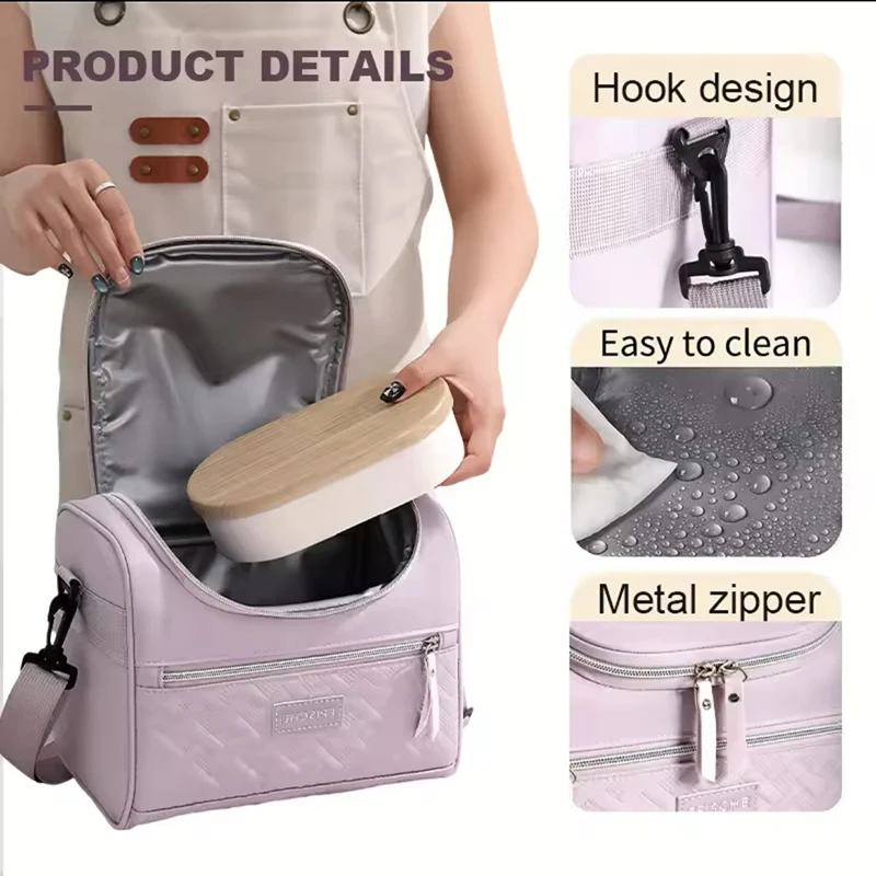 Cooler Bag, Lunch Bags Insulated Soft Coolers Insulated, Double Leakproof Soft Sided Collapsible Beach Cooler For Picnic