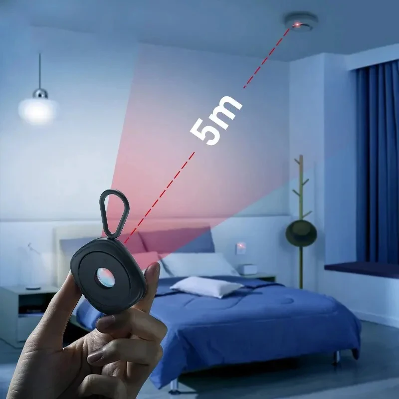 Baseus Anti-spy Hidden Camera Detector Portable Lnfrared Detection Security Protection for Hotel Locker Room Public Bathroom, hidden camera detector