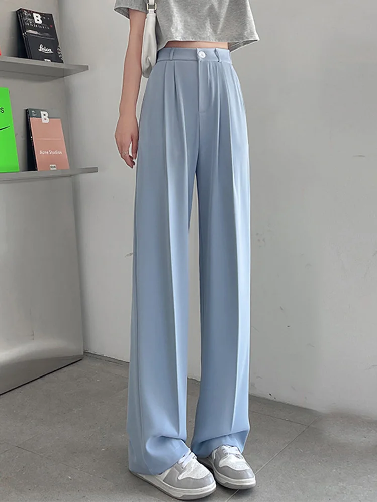 Wide Leg Fashion High Waist Trouser