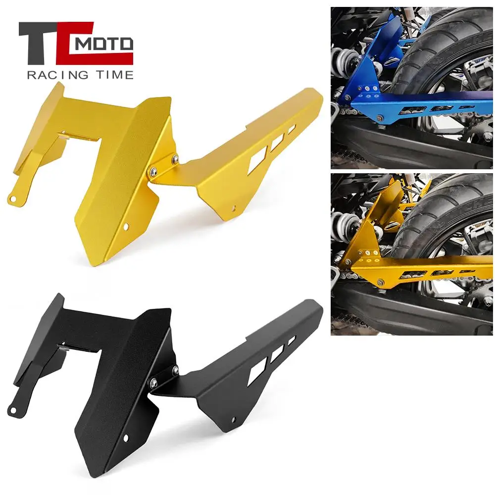 Carbon Fiber Rear Mudguard Fender Chain Cover For Yamaha MT07 FZ07 2013-2017 Carbon Fiber Rear Mudguard Fender Chain Cover For Yamaha MT07 FZ07 2013-2017