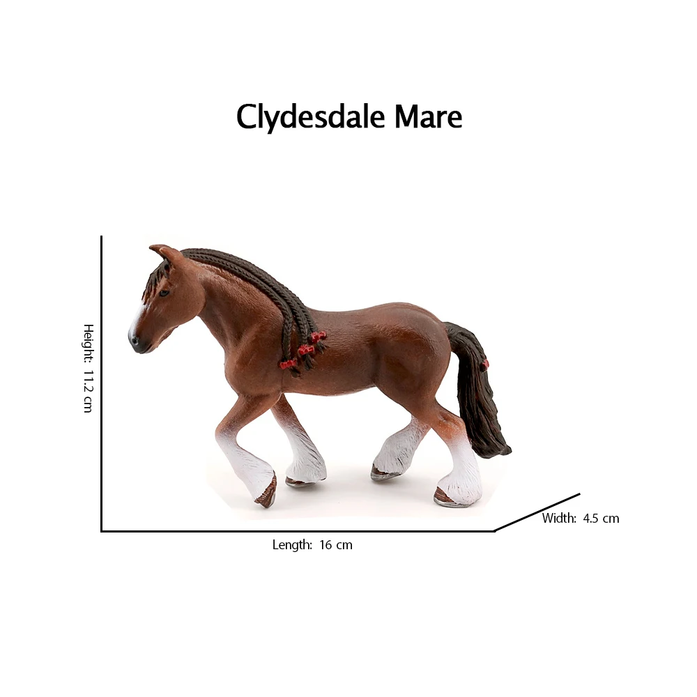 Horse Figurines Farm Animal Toy Set – Children's Gift Collection