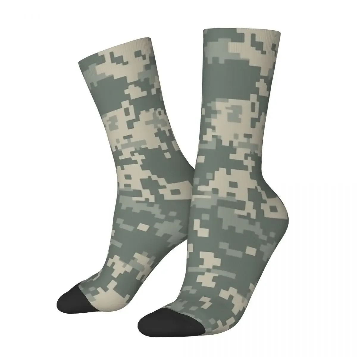 

Happy Funny Socks for Men Women Army ACU Vintage Harajuku Camo Camouflage Novelty Street Style Male Crew Crazy Summer Socks Gift