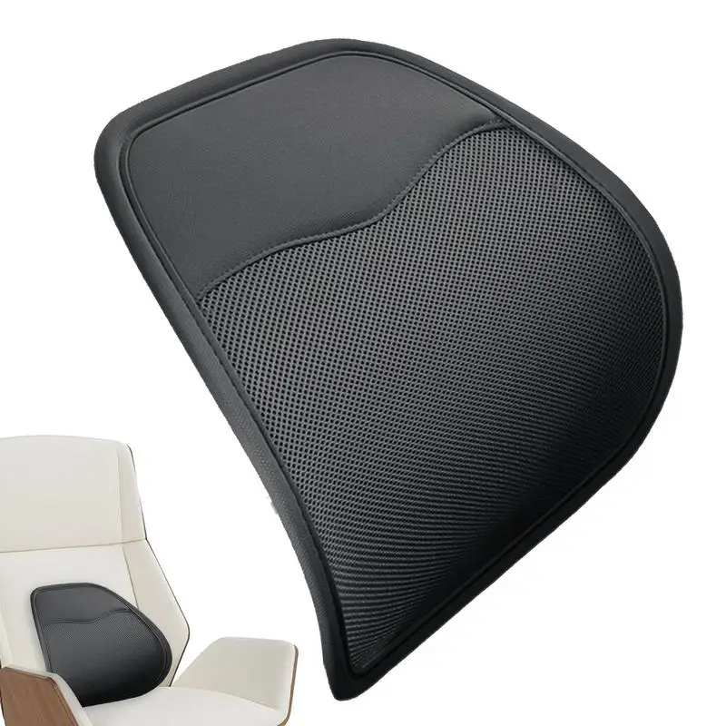 

Car Lumbar Pillow Breathable Ice Silk Car Back Cushion For Driving Lumbar Support Pillow For Car Home Chair Recliner Couch