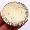 5PCS Tai Chi Challenge Coin EDC Metal Fidget Toys ADHD Anxiety Relief For Kids And Adults Good Luck Commemorative Gifts 6