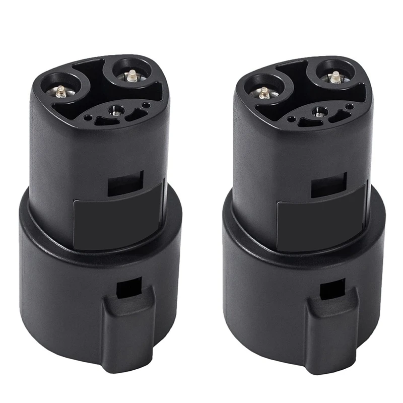 

3X Electric Car Charging Connector SAE J1772 Type 1 To Tesla EVSE EV Charger Adapter For Tesla Model X/Y/3/S