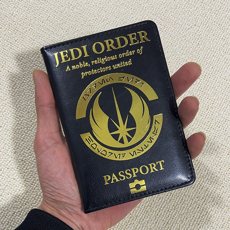 Passport Cover Jedi Order Symbol Logo Case for Passports Pu