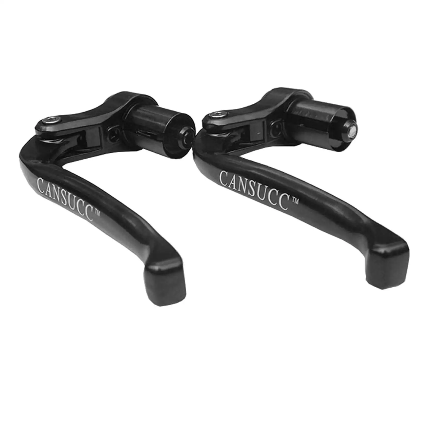 Inzopo Vélo Engins Fixes Vélo TT Triathlon Bar Levier De Frein De Fin - Noir