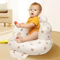 Baby Inflatable Seat for Babies 6 36 Months Built in Air Pump Infant Back Support Sofa Chair for Sitting Up Toddler Floor Seater