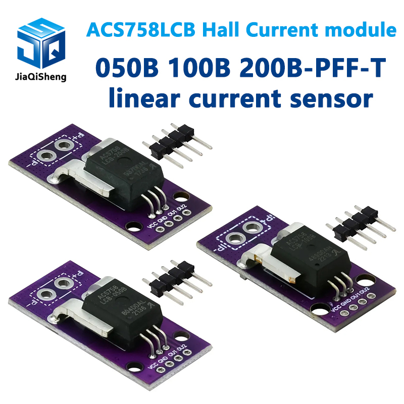 ACS758LCB-050B 100B 200B-PFF-T Linear current sensor Hall Current module