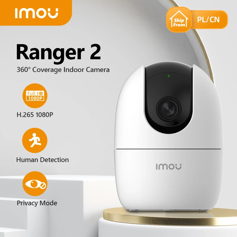 Dahua imou Ranger 2 1080P IP Camera 360 Camera Human Detection Night ...
