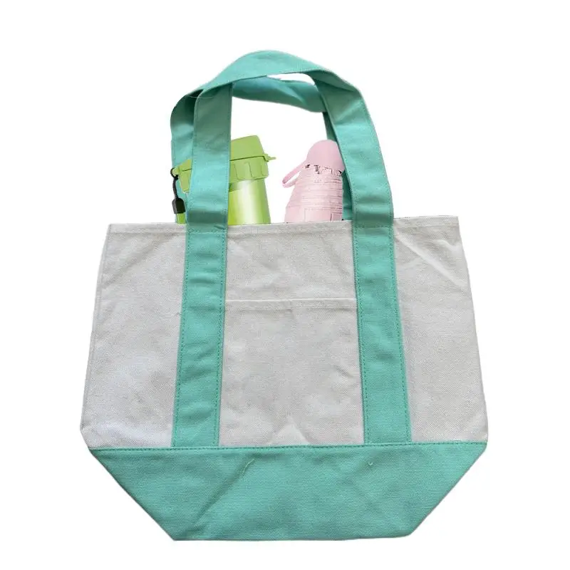 New Style Tote Bag Large Tote Bag For Women Canvas Reusable Grocery Carrier Fashionable Canvas Bag For Women Men Students