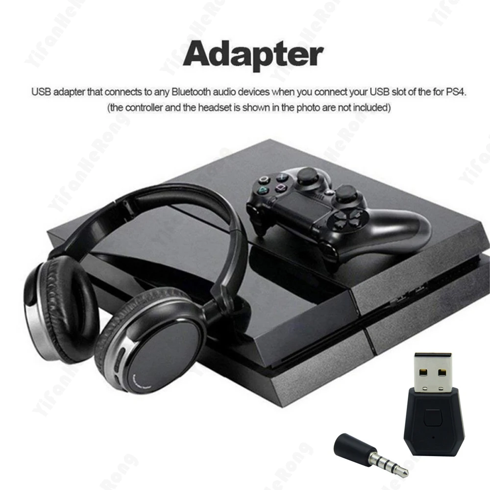 Wireless Bluetooth Audio Transmitter and Receiver USB Adapter for Gaming Controllers and Headphones