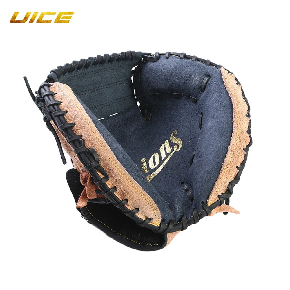 Baseball Glove Outdoor Sports Leather Baseball Catcher Glove Softball Practice Equipment Size 12.5 Left Hand Adult Training
