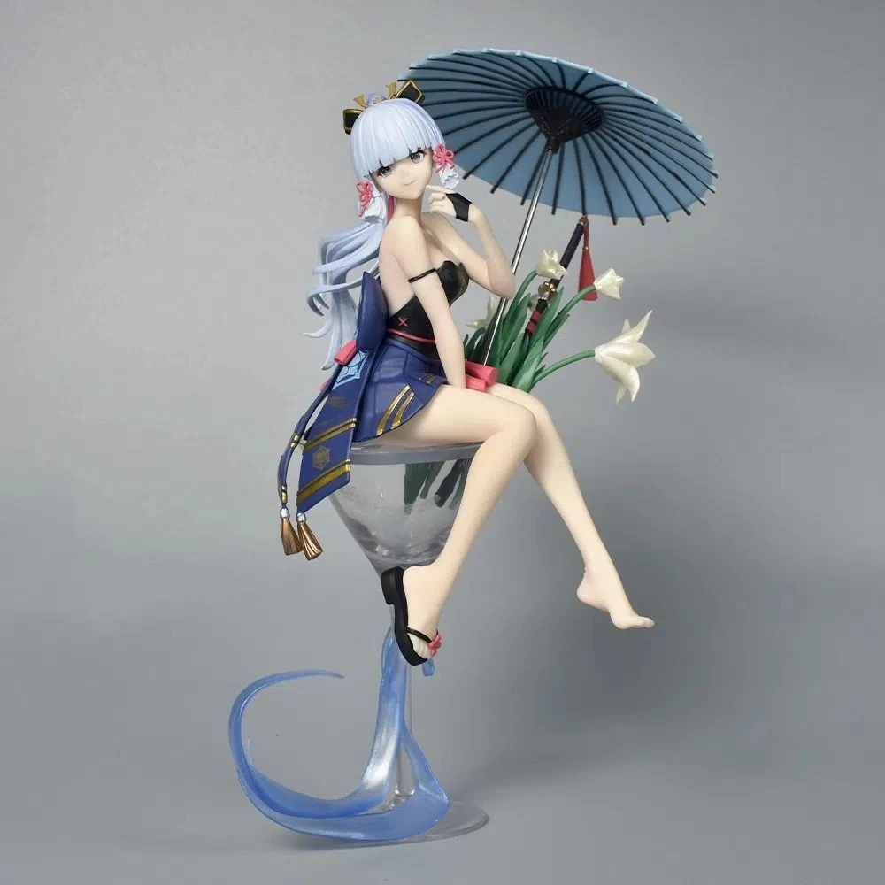 Anime Figurine Genshin Impact Figure Kamisato Ayakai Princess Egret PVC