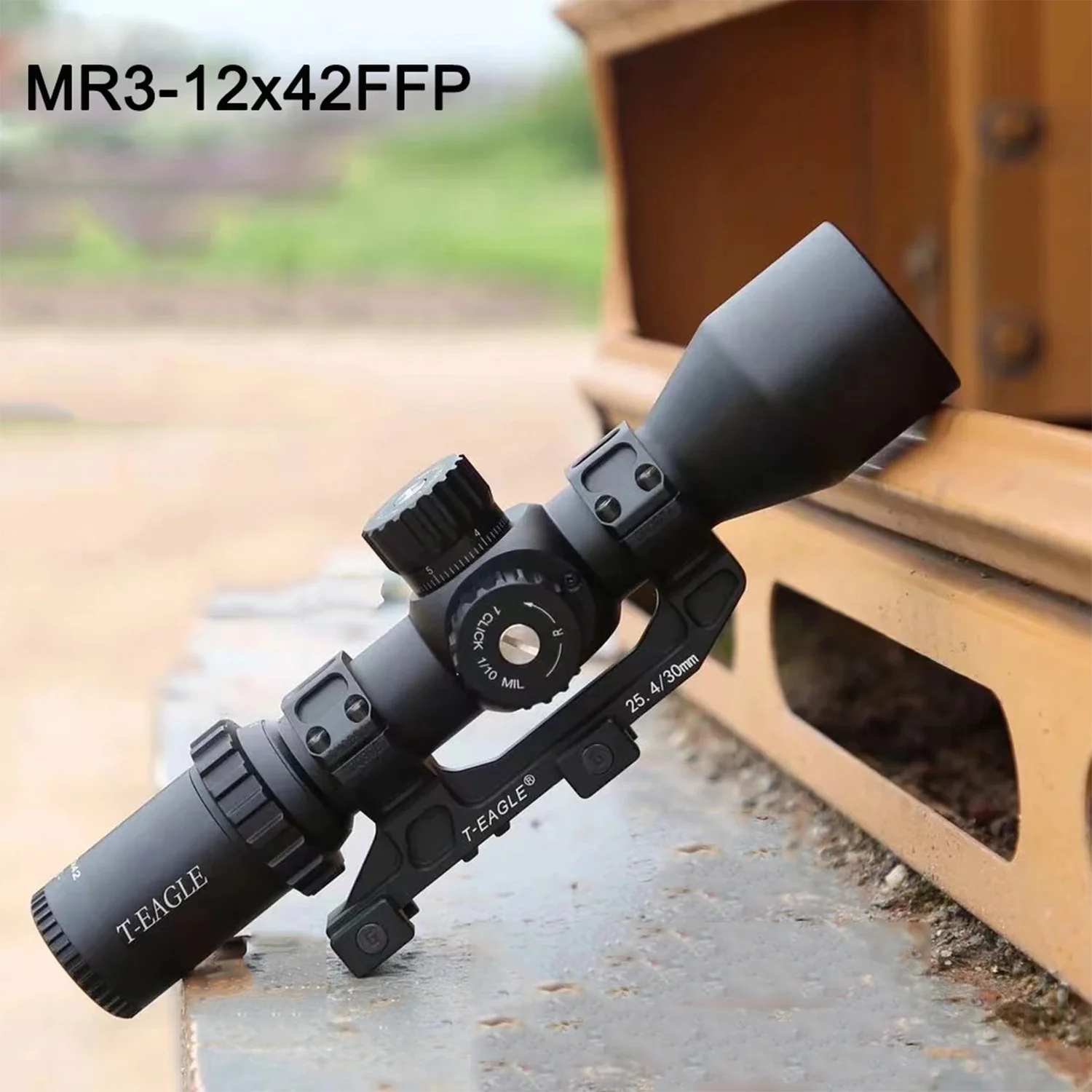 

T-EAGLE MR 3-12X42 FFP Compact Optical Sight Tactical Riflescope Glass Etched Reticle Red Green Illuminate Airgun For Hunting