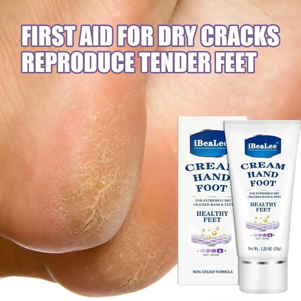 35g Anti Crack Foot Cream Heel Cracked Repair Cream Hands Mask Foot