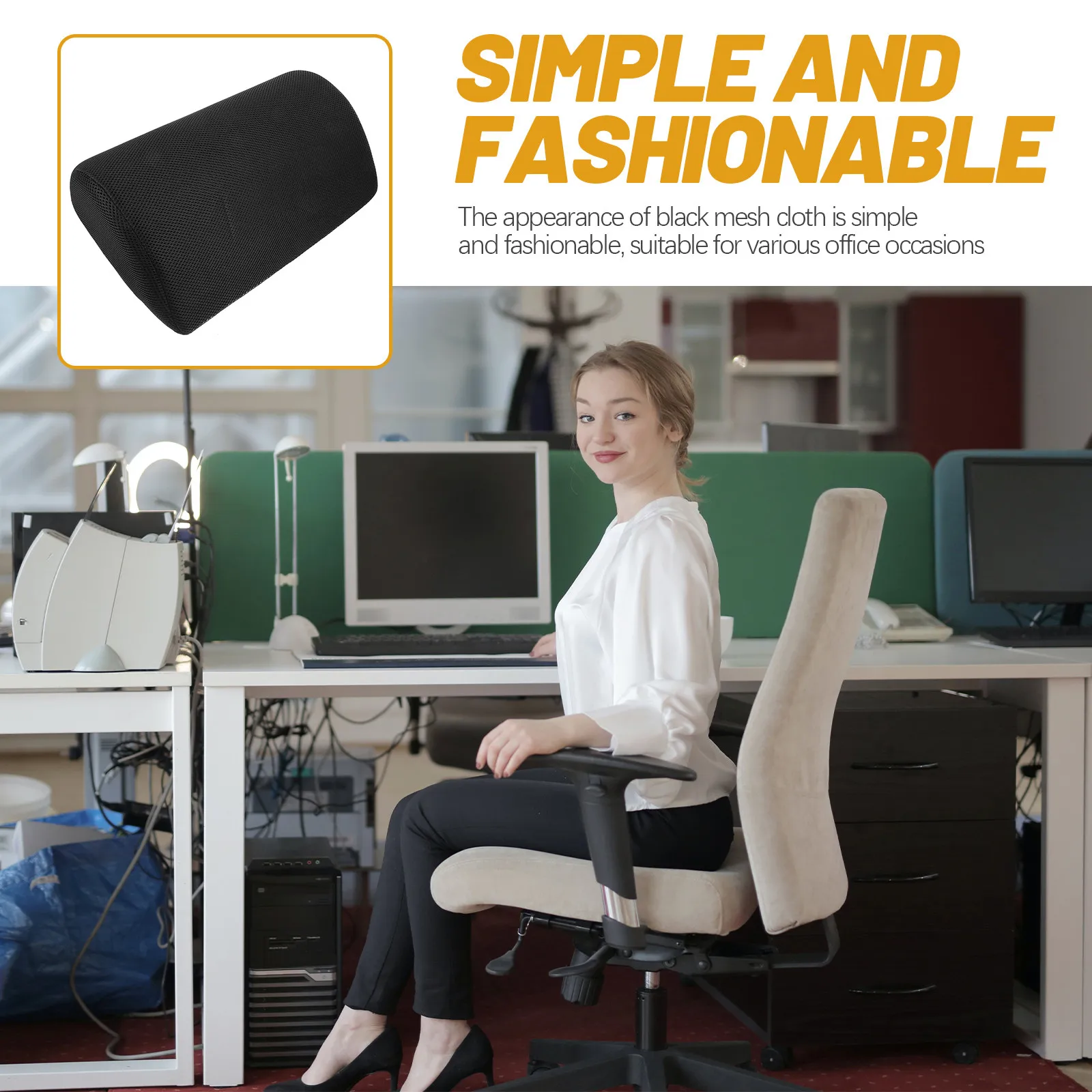 사무실 발 받침대 쿠션 반원형 인체공학적 다리 지지대 베개 리바운딩 발 받침대 쿠션 다리용 편안한 베개