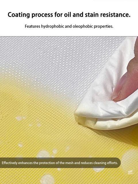 Écran de fenêtre anti-moustiques gris nano dense – Maille anti-insectes lavable, durable et facile à installer – Fibers réutilisables et à haute résistance 5