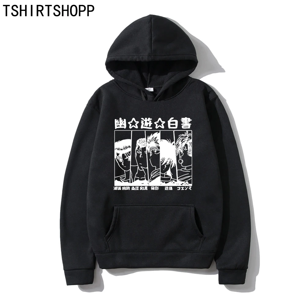 Anime Hoodies Yu Yu Hakusho Hoodie Spring/Autumn Sweatshirt Yusuke