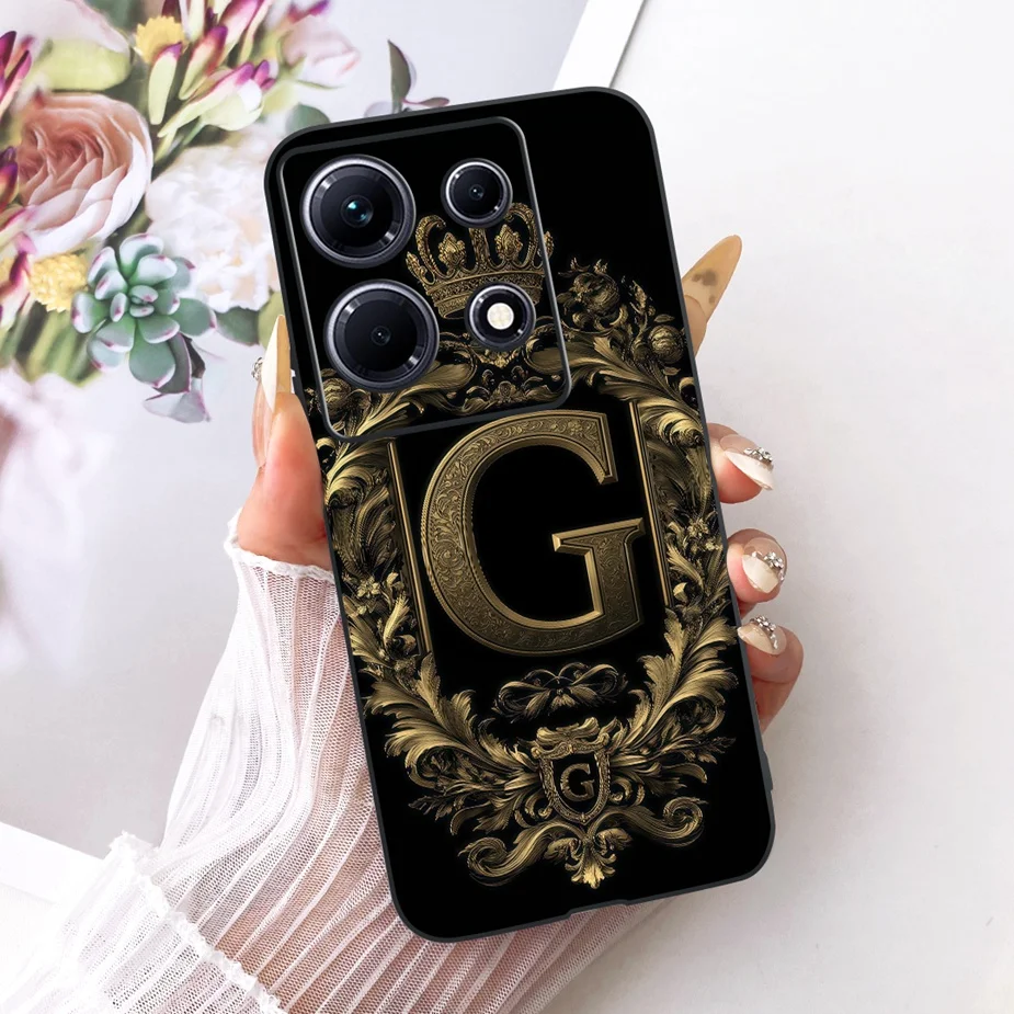 Cool Crown Letters Soft TPU Phone Case Cover