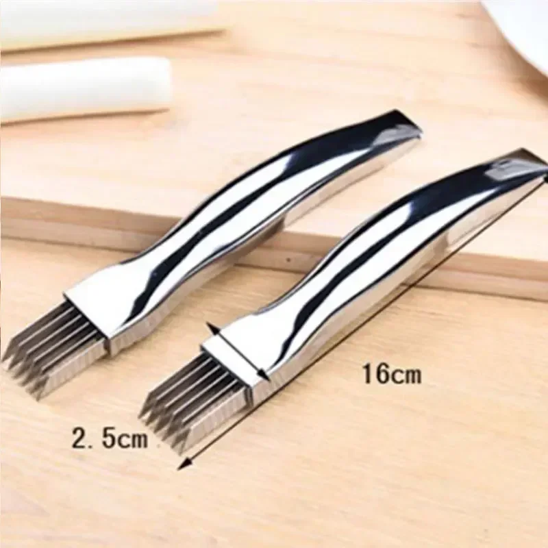 Scallion Cutter Shred Knife Stainless Steel Graters Cutter Knife Scallion Slicer Vegetable Shredders Slicer Kitchen Gadgets